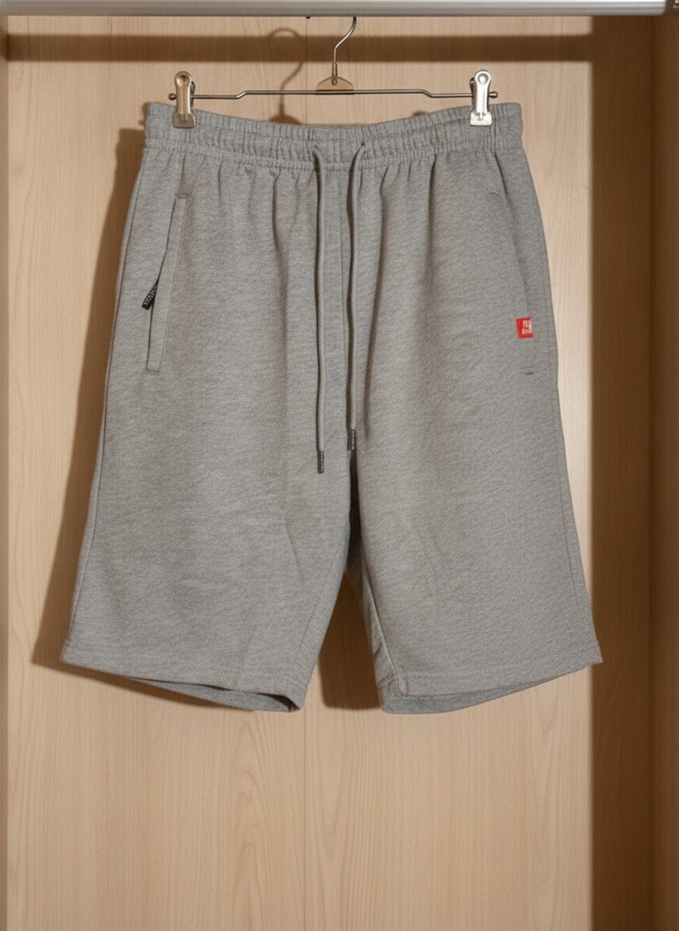 Neo Broaden Grey Athletic Sweat Shorts L